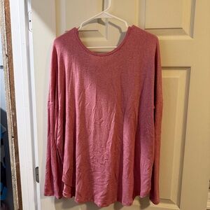 Rue21 Dusty Rose Long Sleeve Top